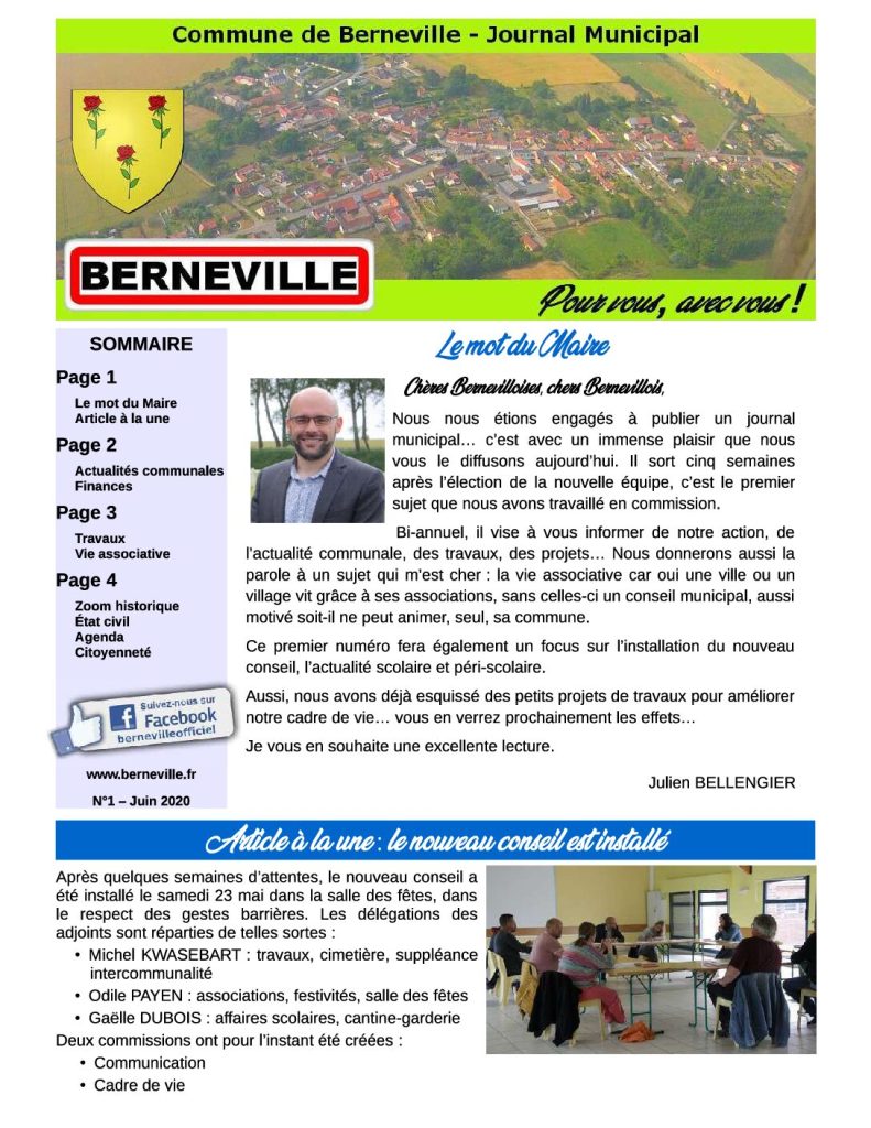 Journal Municipal #Juin 2020