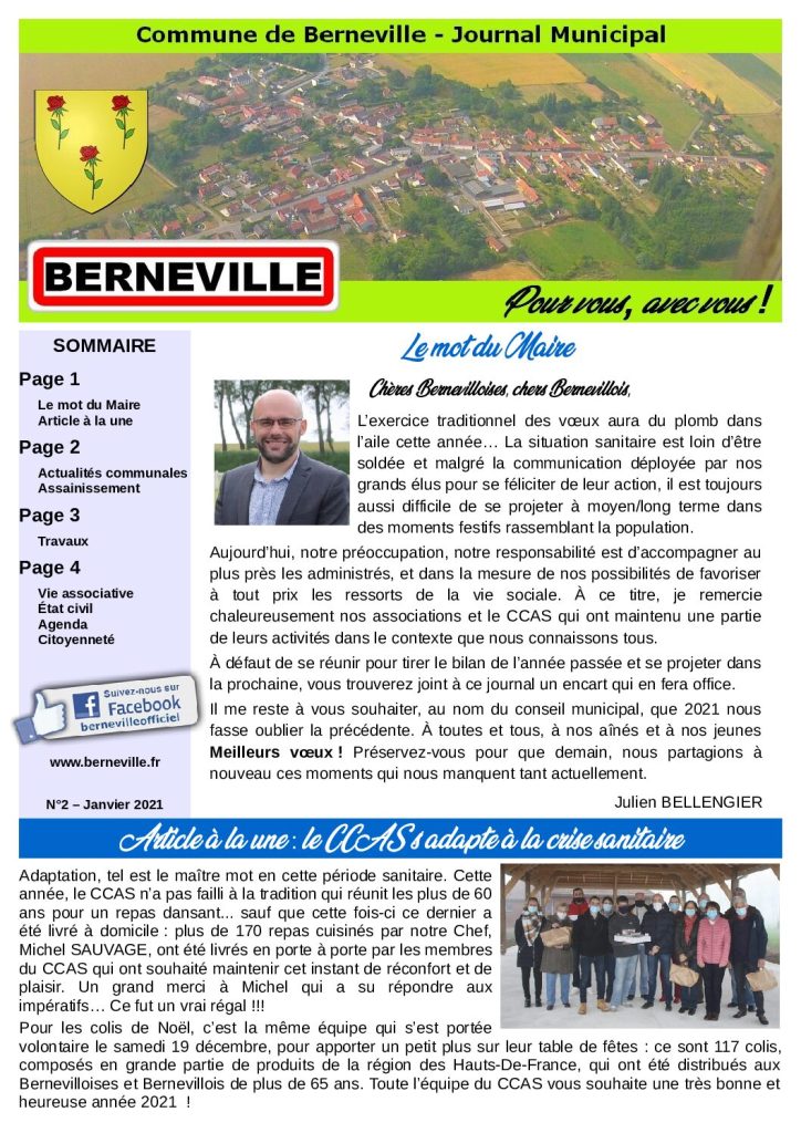 Journal Municipal #Janvier 2021