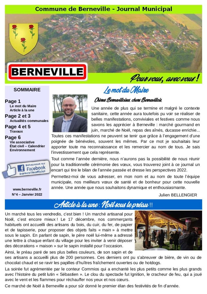 Journal Municipal #Janvier 2022